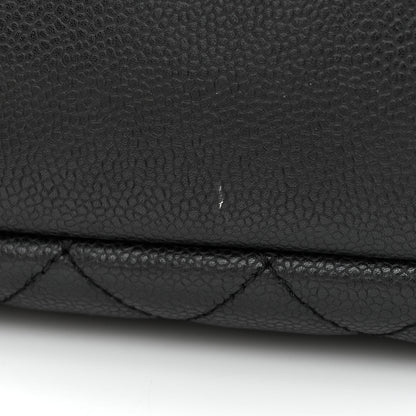 Chanel Caviar Quilted Grand Shopping Tote GST Black 16 of 16