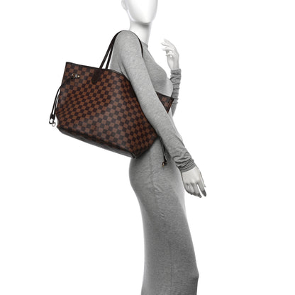 Louis Vuitton Damier Ebene Neverfull MM 2 of 9