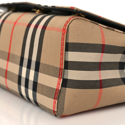 Burberry Vintage Check Hackberry Crossbody Bag Archive Beige Black 9 of 9