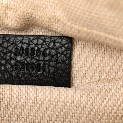 Gucci Pebbled Calfskin Small Soho Disco Bag Black 7 of 16