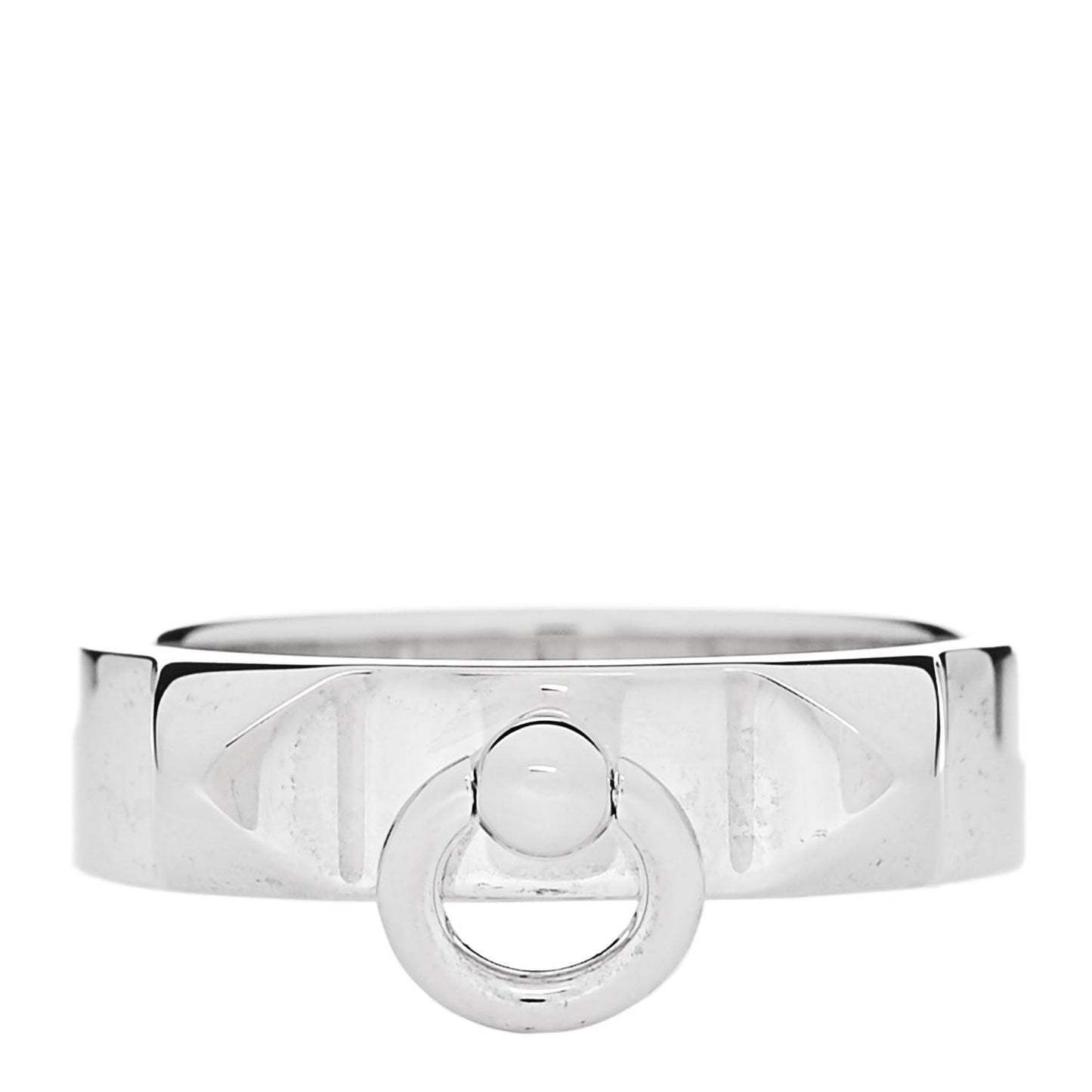 Sterling Silver PM Collier De Chien Ring 55 7.25