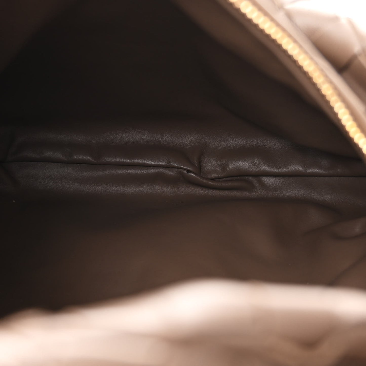 Nappa Intrecciato Teen Jodie Hobo Dark Taupe