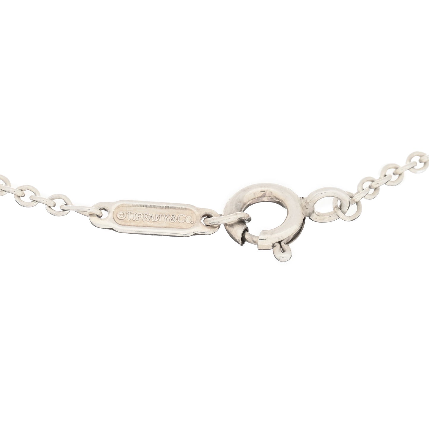 Sterling Silver T Two Single Chain Bracelet
