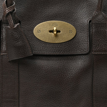 Mulberry Natural Vegetable Tanned Bayswater Chocolate 7 of 9