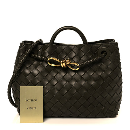 Bottega Veneta Nappa Intrecciato Small Andiamo Shoulder Bag Cypress 4 of 12