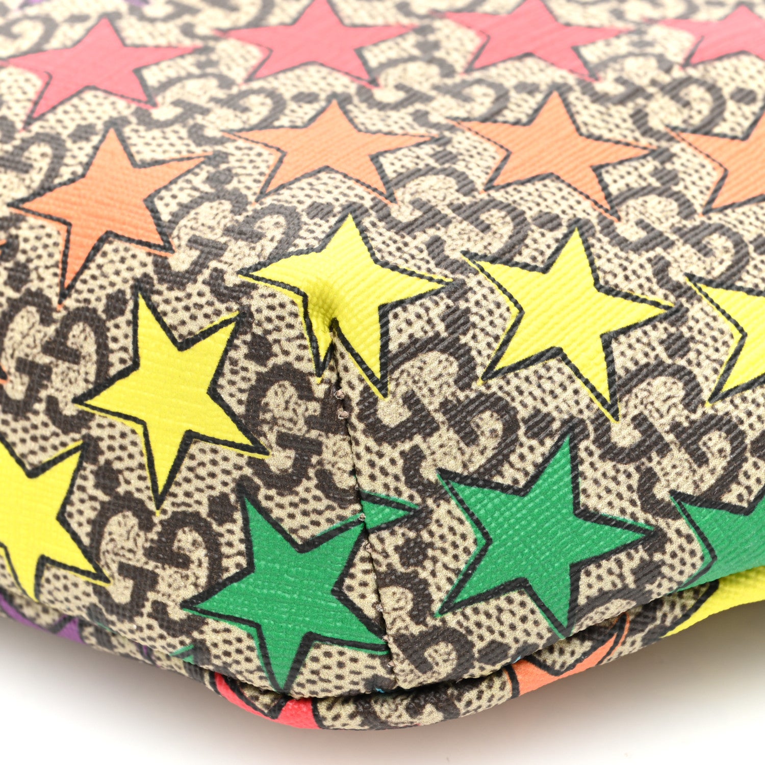 Gucci GG Supreme Monogram Childrens Star Print Belt Bag Multicolor 10 of 10