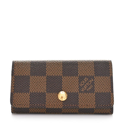 Louis Vuitton Damier Ebene Multicles 4 Key Holder 1 of 7