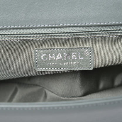Chanel Lambskin Quilted New Medium Boy Flap Light Green 6 of 10