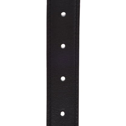 Hermes Swift Epsom 24mm Mini Constance H Belt 85 Black Etoupe 6 of 8