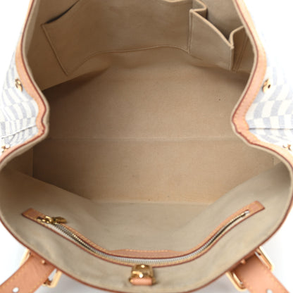 Louis Vuitton Damier Azur Hampstead MM 5 of 14
