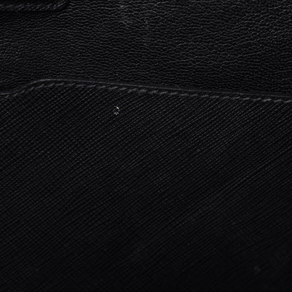 Prada Saffiano Travel Briefcase Nero Black 8 of 21