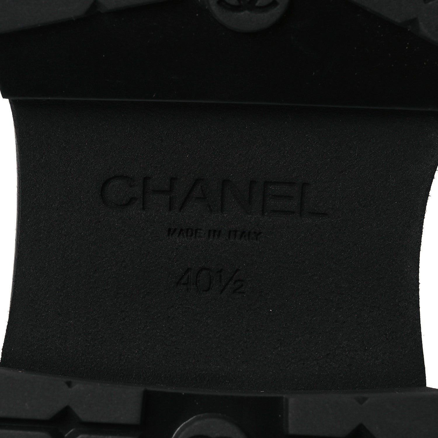 Chanel Calfskin Quilted CC Mocassin Loafers 40.5 Black 7 of 10