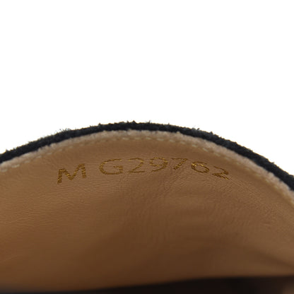 Chanel Suede Pearl CC Espadrilles 39 Black 9 of 10