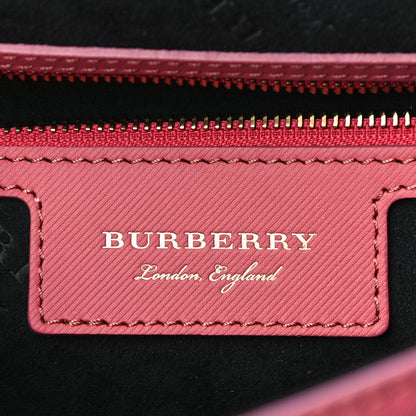 Burberry Trench Calfskin Medium DK88 Top Handle Bag Blossom Pink 6 of 9
