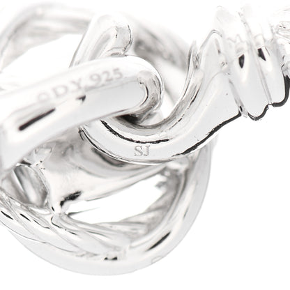 David Yurman Sterling Silver Diamond 3mm Infinity Bracelet 4 of 4