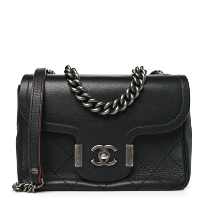 Chanel Grained Calfskin Archi Chic Flap Black 1 of 10