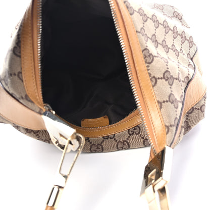 Gucci Monogram GG Clasp Hobo Tan 4 of 4