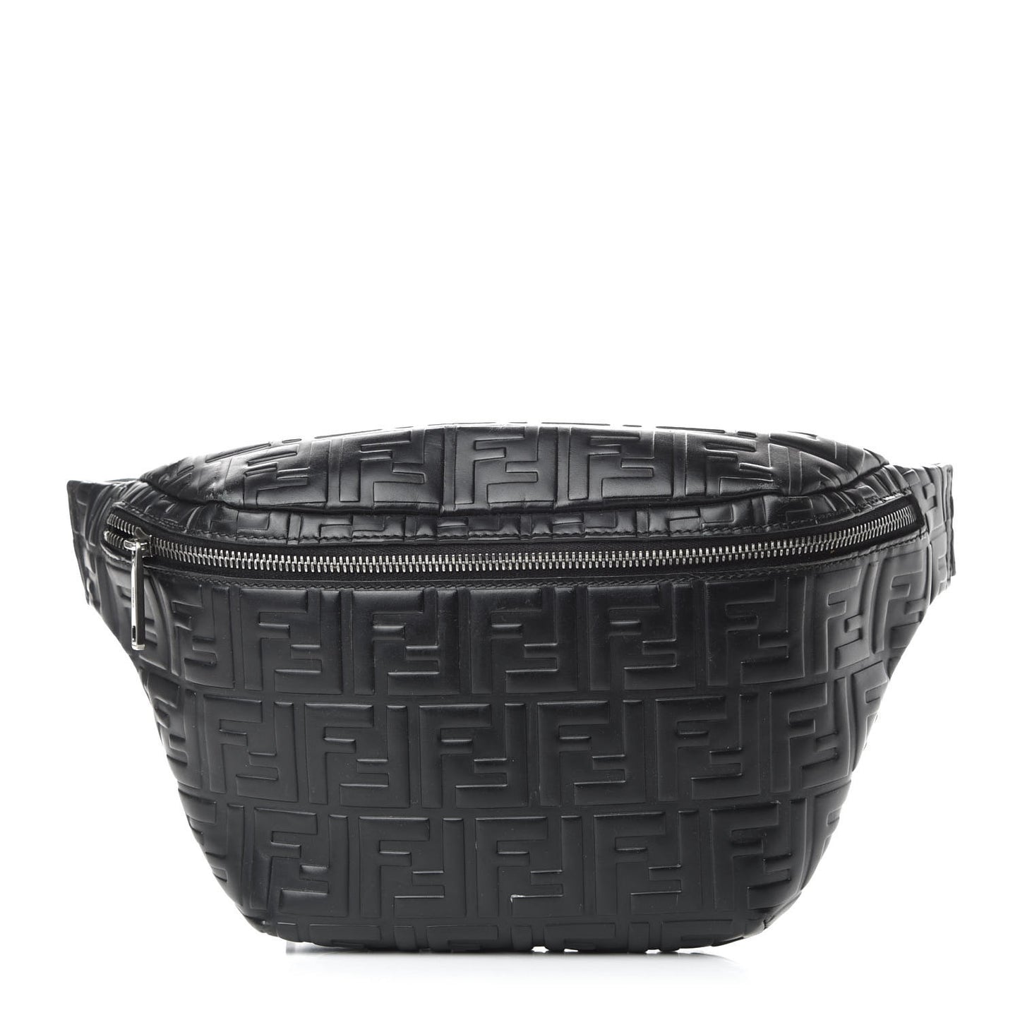 Vitello Century FF 1974 Embossed Belt Bag Black