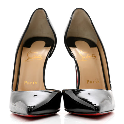 Christian Louboutin Patent Iriza 100 Pumps 37.5 Black 2 of 12