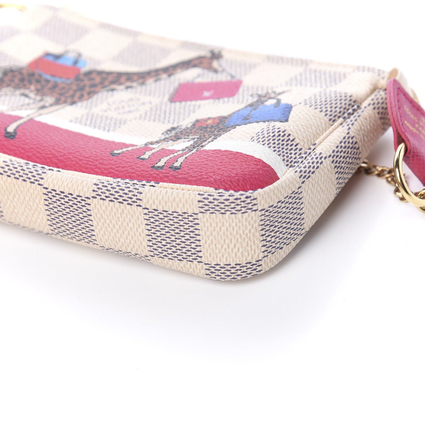 Damier Azur 2017 Christmas Animation Mini Pochette Accessories