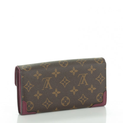 Louis Vuitton Monogram Sarah Retiro Wallet Aurore 3 of 6