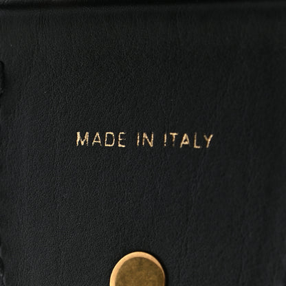 Christian Dior Canvas Embroidered Shoulder Strap Black 3 of 4