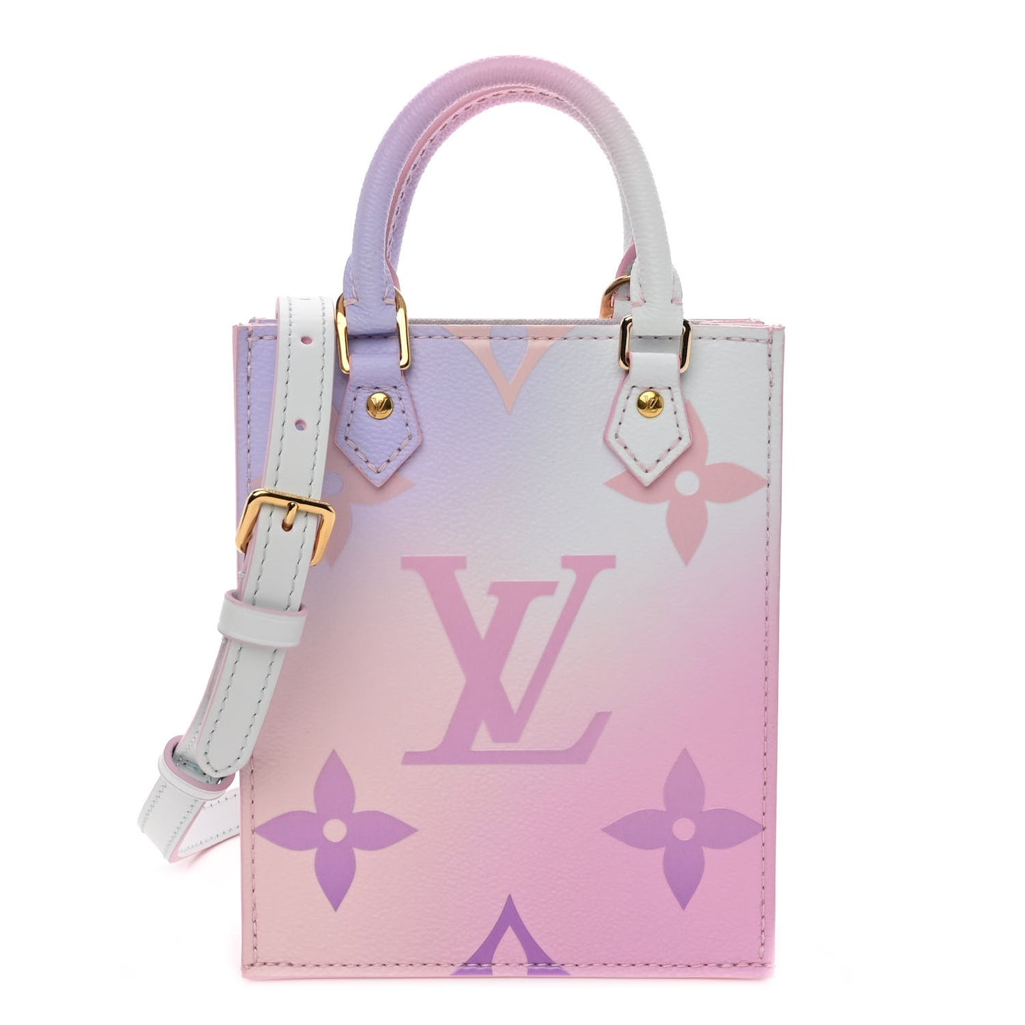 Monogram Giant Spring In The City Petit Sac Plat Sunrise Pastel