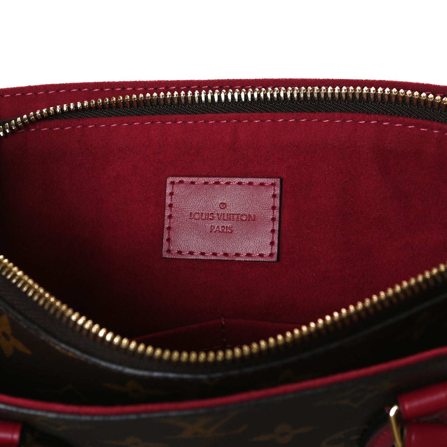 Louis Vuitton Monogram Flower Zipped Tote PM Lie de Vin 6 of 16