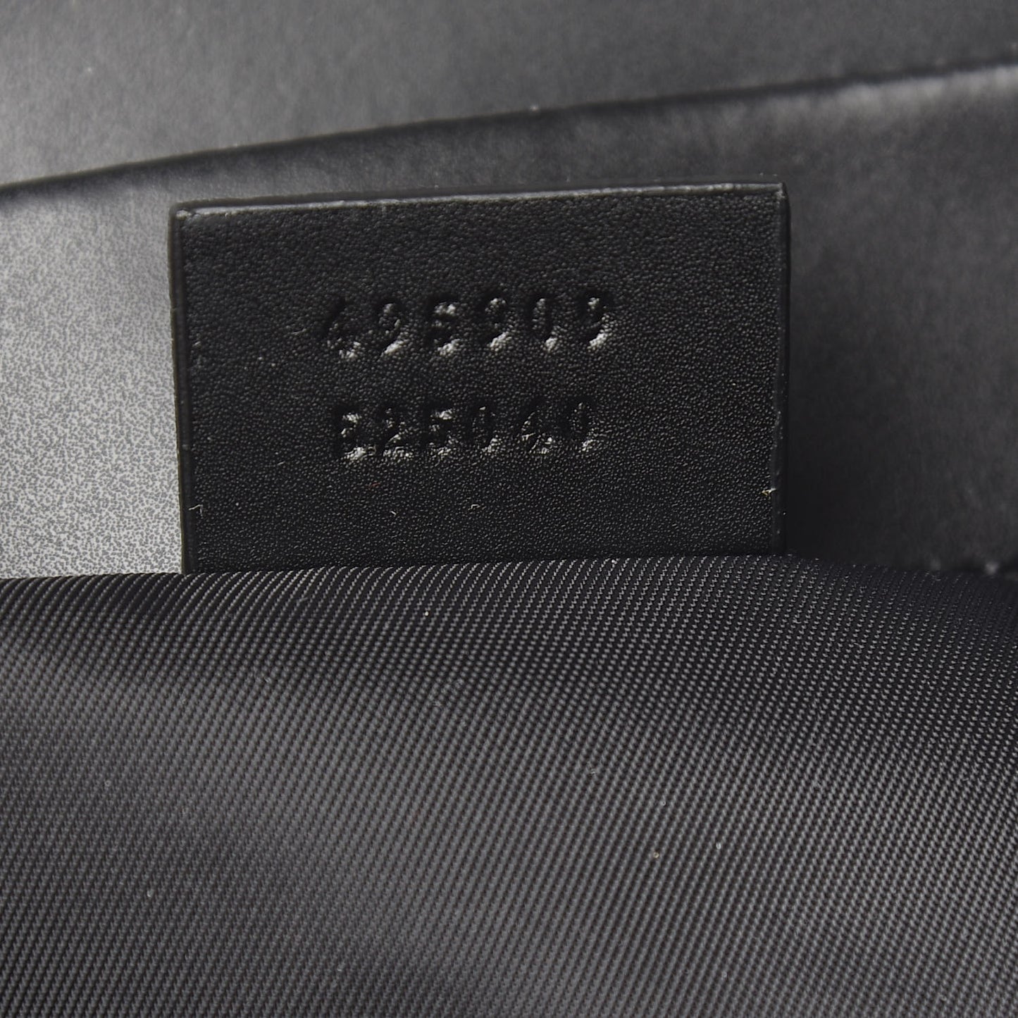 GG Supreme Monogram Web Messenger Diaper Bag Black Grey