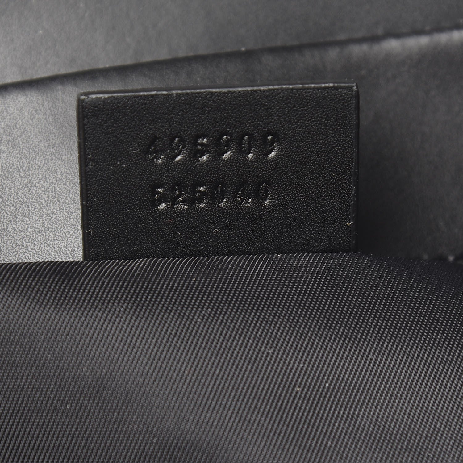Gucci GG Supreme Monogram Web Messenger Diaper Bag Black Grey 7 of 11