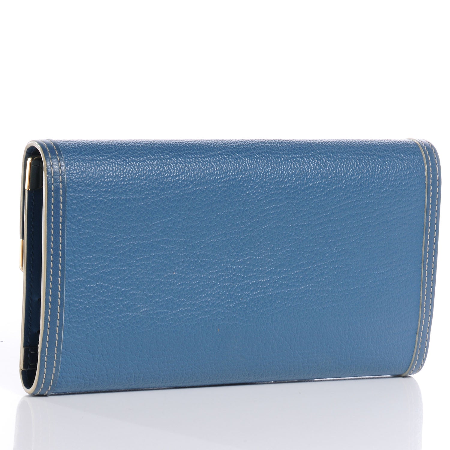 Louis Vuitton Suhali Porte Tresor International Wallet Blue 3 of 8