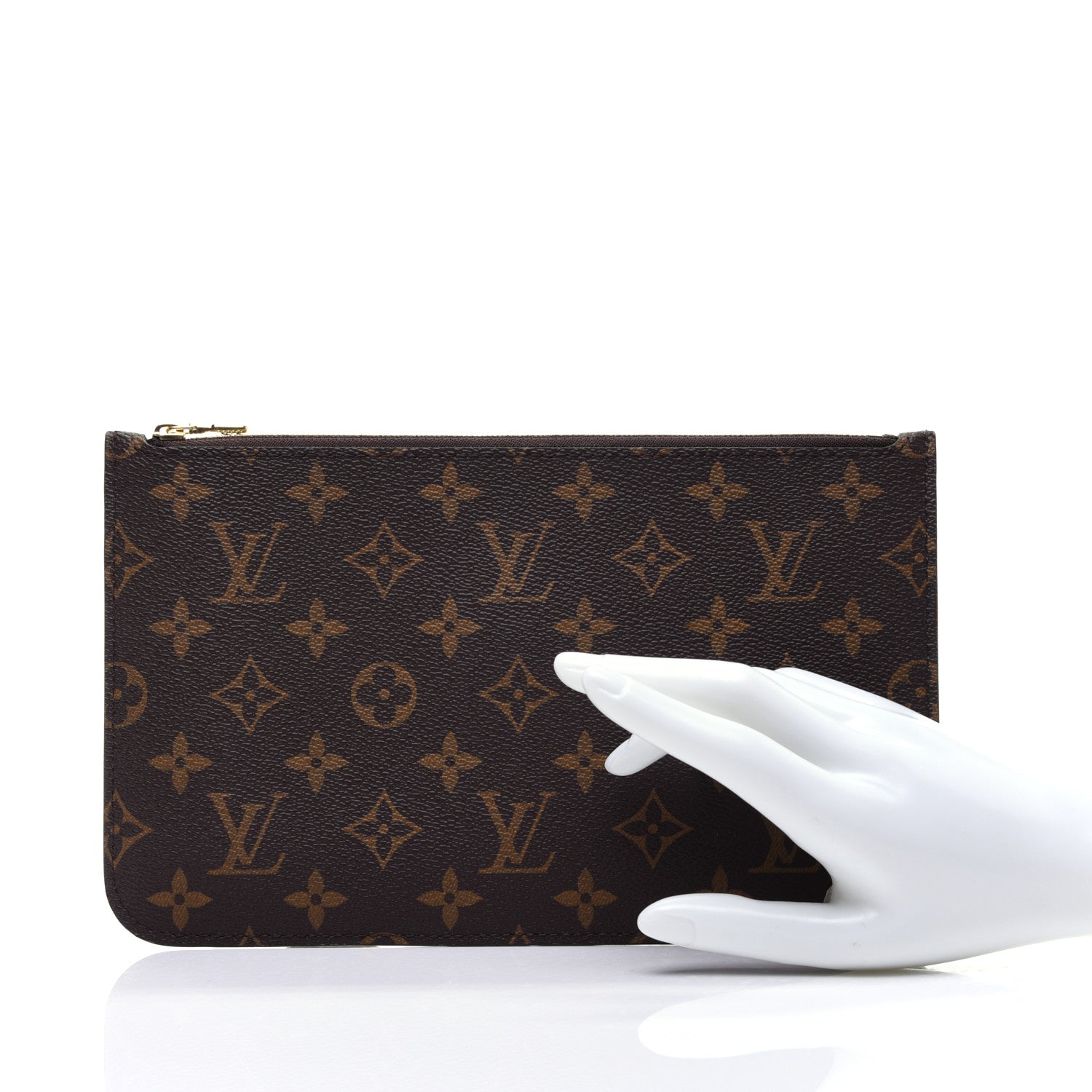 Louis Vuitton Monogram Neverfull MM GM Pochette 2 of 9