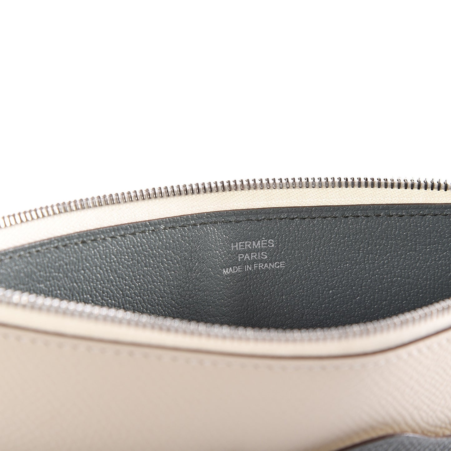 Togo Epsom Rooroo Pouch Craie Vert Amande Gris Pearl