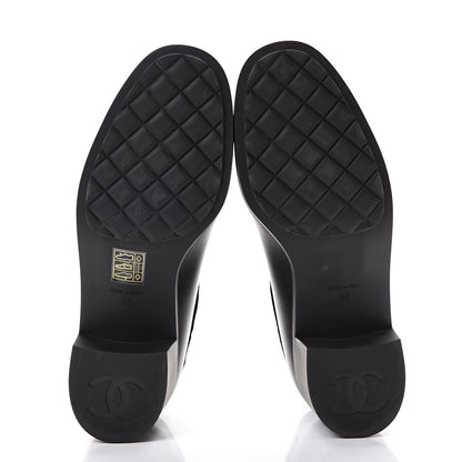Chanel PVC CC Short Boots 38 Black 5 of 8