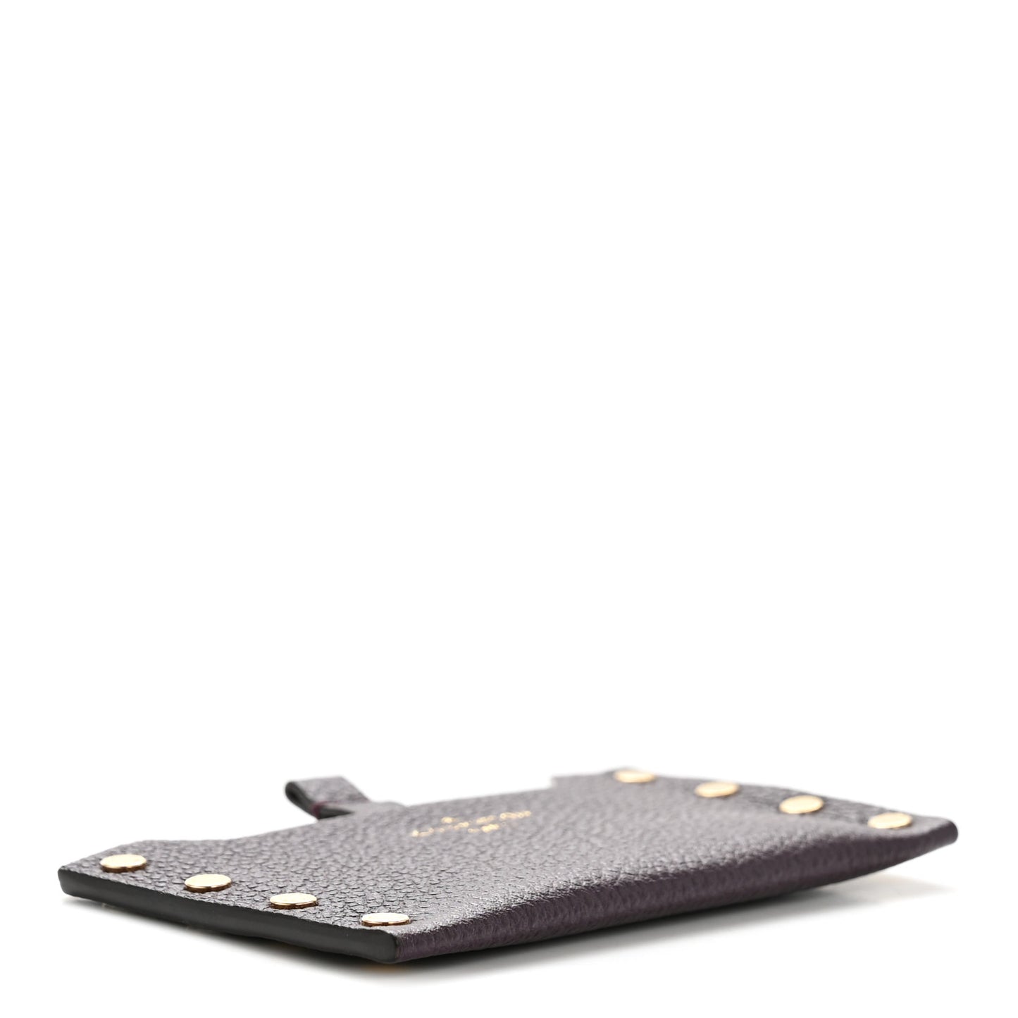 Cuir Rivets Mirror Case Quetsche