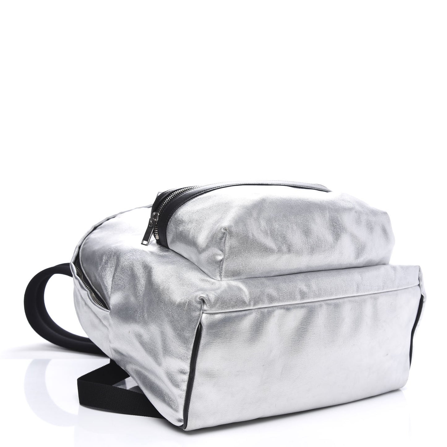 Nylon Metallic Hunting Backpack Silver