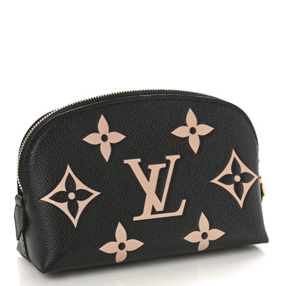 Louis Vuitton Empreinte Monogram Giant Cosmetic Pouch Black Beige 3 of 8