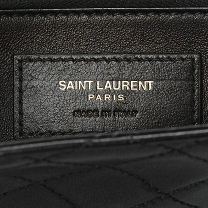 Saint Laurent Lambskin Quilted Mini Gaby Satchel Black 7 of 14