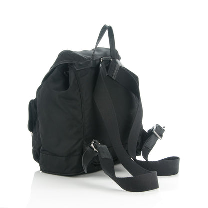 Prada Nylon Vela Medium Backpack Black 3 of 6