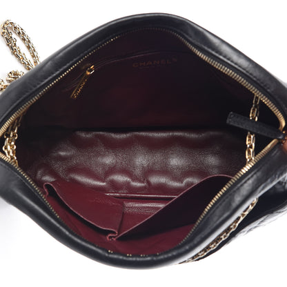 Chanel Aged Calfskin Quilted Medium Reissue Camera Case Black 5 of 12