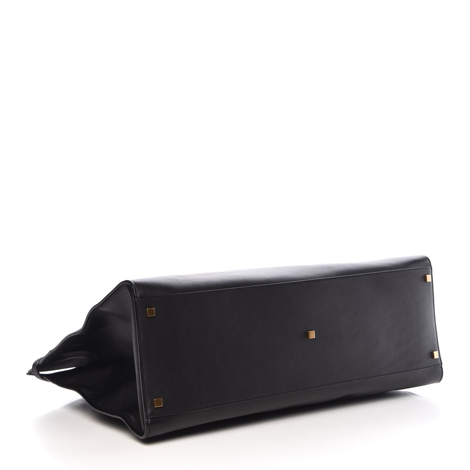Saint Laurent Calfskin Large Manhattan Shopper Tote Black 4 of 13