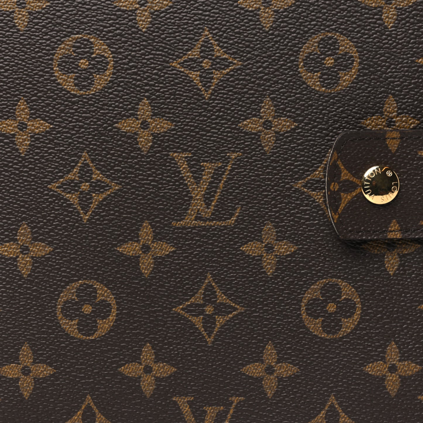 Monogram Large Ring Agenda Cover