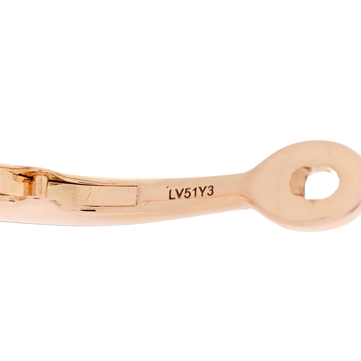 18K Rose Gold B.Zero1 Hoop Earrings