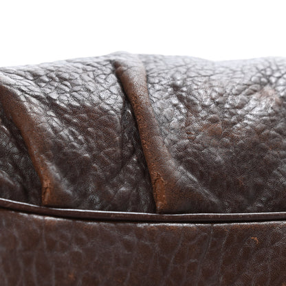 Fendi Crinkled Lambskin Mia Tote Cognac 12 of 14