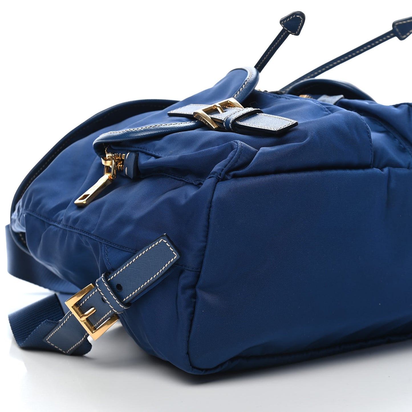 Tessuto Nylon Saffiano Vela Backpack Bleuette