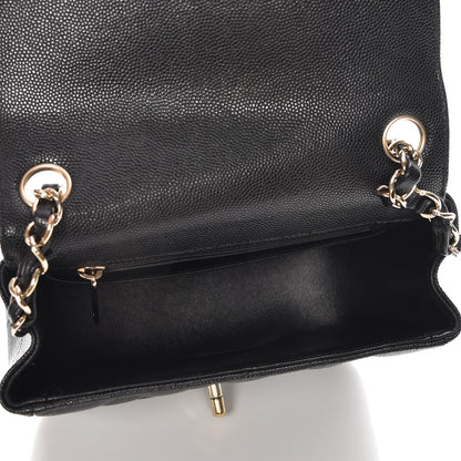 Chanel Caviar Quilted Mini Square Flap Black 5 of 8