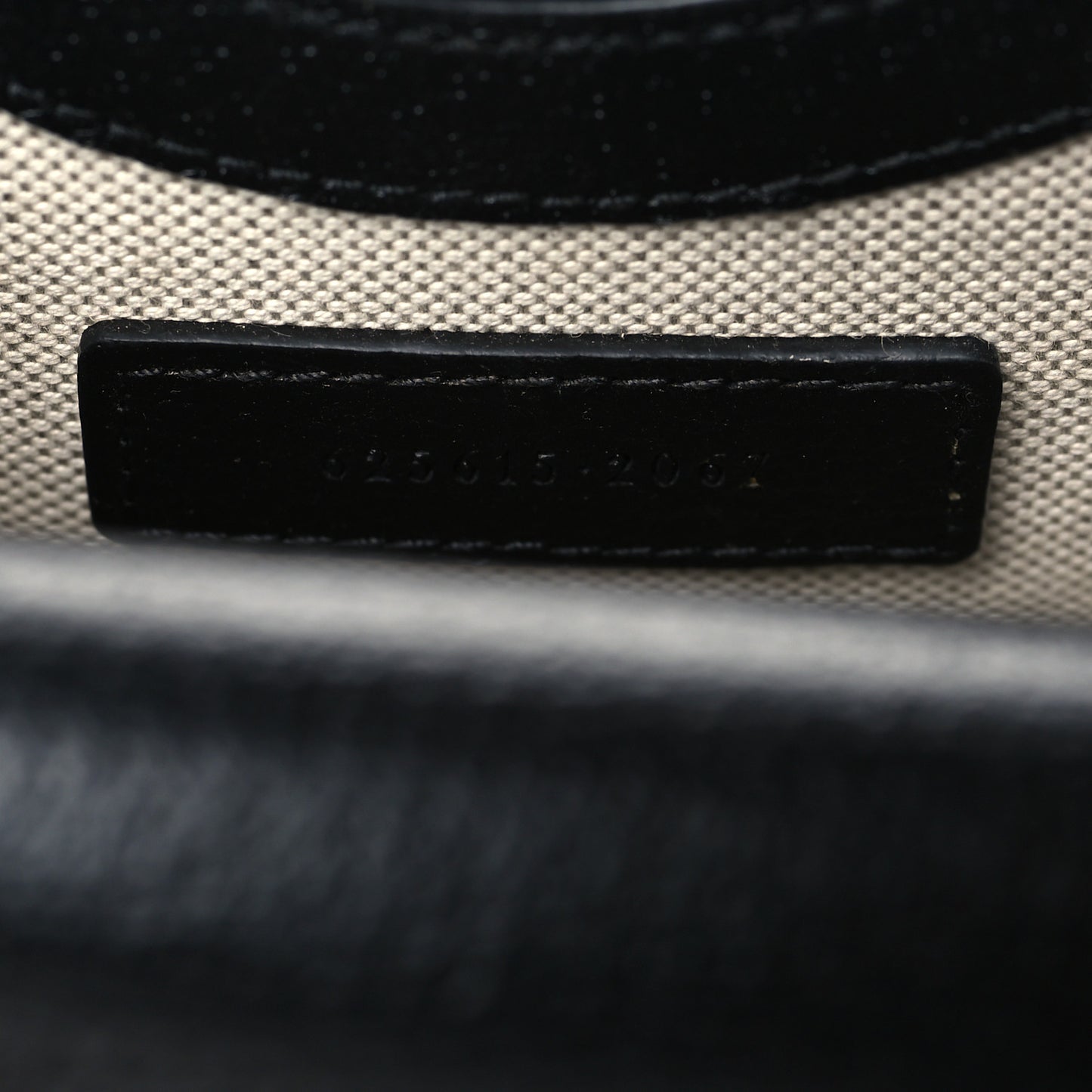 Jacquard Black Denim GG Monogram Textured Dollar Calfskin Mini Horsebit 1955 Crossbody Bag Black Ivory