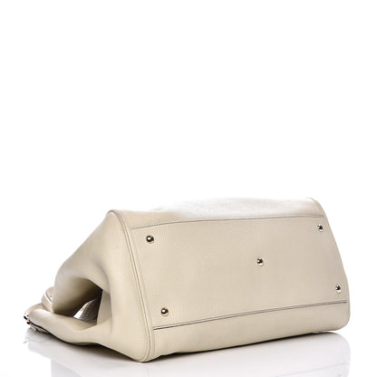 Gucci Pebbled Calfskin Large Soho Shoulder Bag Off White 4 of 13