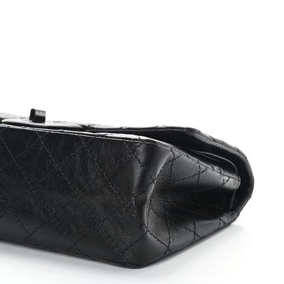 Chanel Aged Calfskin Quilted 2.55 Reissue 225 Flap So Black 9 of 9