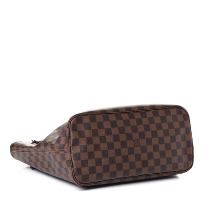 Louis Vuitton Damier Ebene Neo Neverfull MM Rose Ballerine 6 of 8
